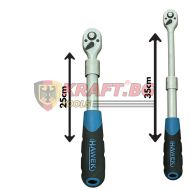 Удължаваща телескопична тресчотка 3/8" HAWEK