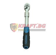 Удължаваща телескопична тресчотка 3/8" HAWEK