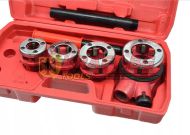 КОМПЛЕКТ ВИНТОРЕЗКА С 4 ГЛАВИ – 1/2″, 3/4″, 1″, 11/4″ HAWEK
